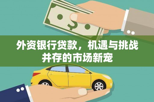 松原外资银行贷款，机遇与挑战并存的市场新宠