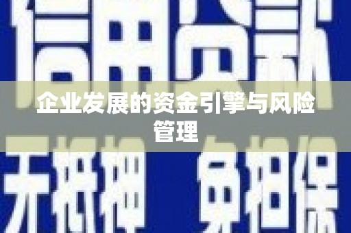 保税港区企业发展的资金引擎与风险管理