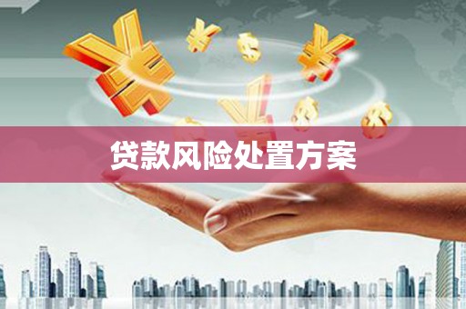 五桂山贷款风险处置方案