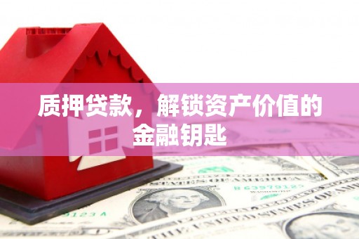 特克斯质押贷款，解锁资产价值的金融钥匙