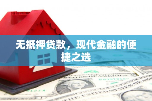 伊吾无抵押贷款，现代金融的便捷之选