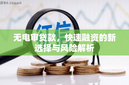 安远无电审贷款，快速融资的新选择与风险解析