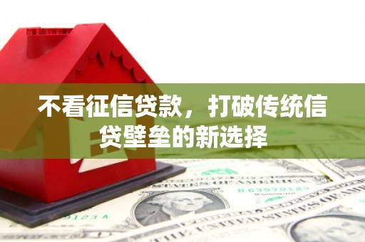 洪梅不看征信贷款，打破传统信贷壁垒的新选择