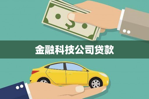 左镇金融科技公司贷款