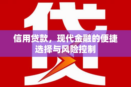 余姚信用贷款，现代金融的便捷选择与风险控制