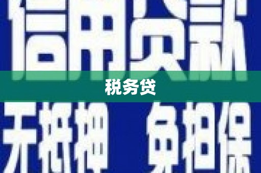 江陵税务贷