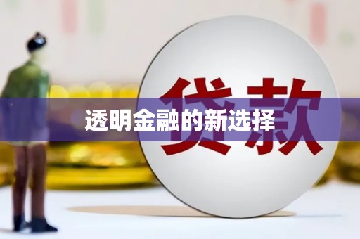 徽州透明金融的新选择
